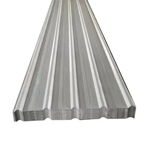 Facade Wall Color Coated Steel Sheets Corrugated Metal Roofing Sheets PPGI Galvanized Board thumbnail-3
