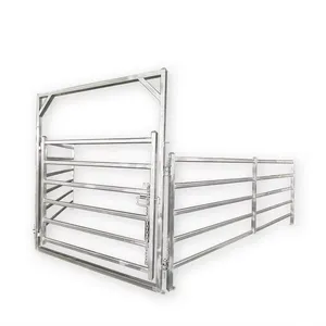 High Quality Waterproof Heavy Duty Galvanized Corral Cattle Horse Cow Sheep Fence Panels Fencing thumbnail-1