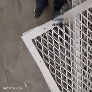Customizable Metal Aluminum Wire Mesh for Ceiling Decoration in 4 Hotel Stores, U-shield, Lightweight and Beautiful, Suitable for Exterior Wall Decoration thumbnail-3