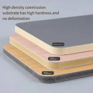 Xindishu Bamboo Charcoal Fiber Double-layer Co-extruded Diamond Anti-collision Solid and Environmentally Friendly Carbon Crystal Board thumbnail-2