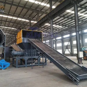 Organic Waste Tyre Ewaste Film Eps Rdf Shredder Clothes Shoe Shredding Machine Scrap Metal Crusher for Sale in South Africa EPC thumbnail-5