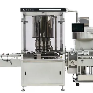 BPX-300 Rotary Capping Machine 10 Heads 230 Bottles/Min for Pharma & Food thumbnail-1