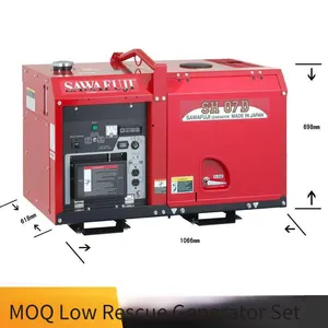 Original Japanese Zetor Honda 10kva Three-phase Mobile Gasoline Generator Set Sht11500ha thumbnail-2