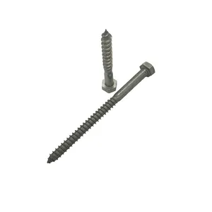 Hex Head Lag Bolts DIN 571 Wood Fastening Screws thumbnail-1