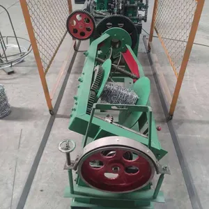 Single-strand and Double-strand Barbed Wire Machines, Main Wire Diameter 1.6-2.6mm, Barbed Wire Diameter 1.6-2.2mm, Sturdy and Durable. thumbnail-5