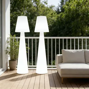 Outdoor Battery Operated Modern Luxury Decorative Cordless Rechargeable Solar Led Table Light Floor Lamp for Restaurant Hotel thumbnail-4