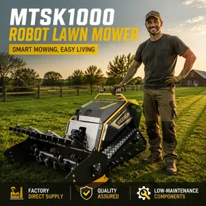 MTSK1000 Heavy Duty Gasoline Operated Lawn Equipment With Flail Hammer Forest Mulcher And Snow Blade Lawn Mower thumbnail-1