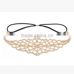 Europe and the United States Bride Luxury Shiny Diamond Crystal Stone Hair Band thumbnail-5