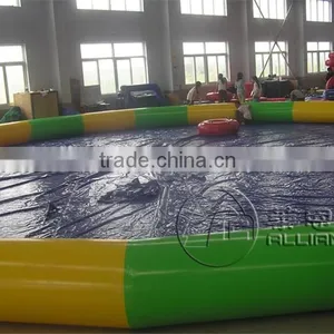 2016 Round Pool Dia Customize Inflatable Pool Cheap PVC0.9mm Water Pool thumbnail-4