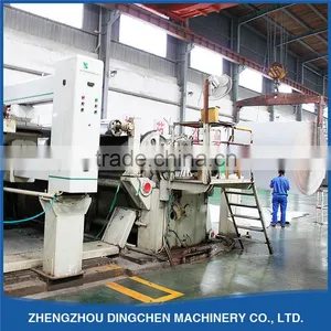 Zhengzhou DINGCHEN Brand High Profit Automatic 100ton/day a4 Paper Making Machine thumbnail-4