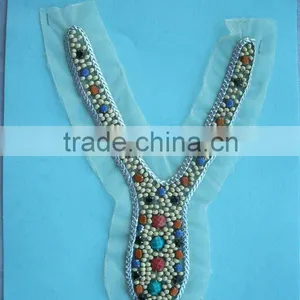 Embroidery Applique, New Fashion Neckline for Garments thumbnail-1