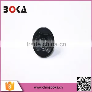 2015 Wholesale Stylish Black Nickel Custom Made Metal Button for Garment in Yiwu Factory thumbnail-1