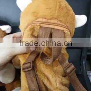 Kids Plush Monkey Backpacks/plush Animal Character Backpacks/monkey Backpack thumbnail-3