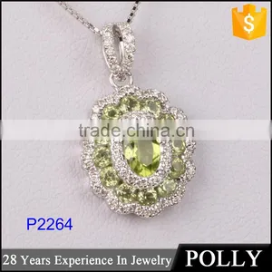 Colord Rhinestone Jewelry Set Gemstone Necklace Charms thumbnail-1
