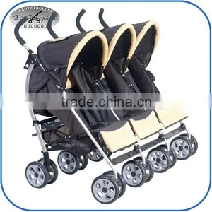 Fashion Side by Side Triple Stroller thumbnail-1