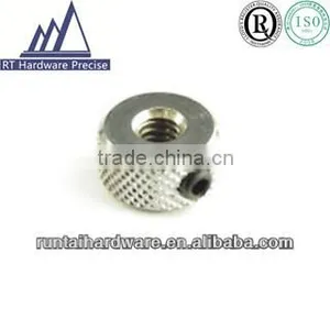 Stainless Steel Knurled Ring Nut thumbnail-1