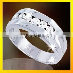 Cubic Zirconia Wedding Sterling Silver Rings Top Quality Engagement Ring thumbnail-3
