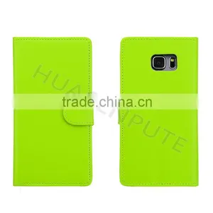 China Factory Insert Card Leather Case For Samsung Galaxy S6 Edge Plus thumbnail-3