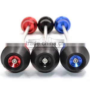 BJ-FS-YA004 For Yamaha Yzf-R3 2015 Aftermarket CNC Aluminum and 3D POM Rear Axle Slider Frame Sliders thumbnail-6