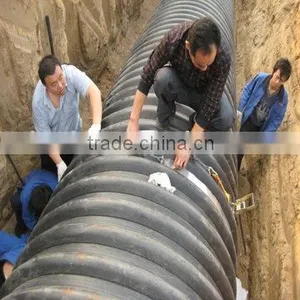 Steel Reinforced PE Corrugated Drainage Pipe Girth Weld--Electro Melt Tape thumbnail-1