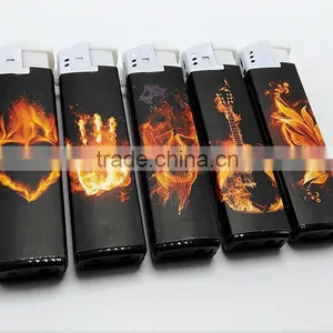 2016 Fashion Paper Butane Refill Valve Homemade Electric Lighter thumbnail-2