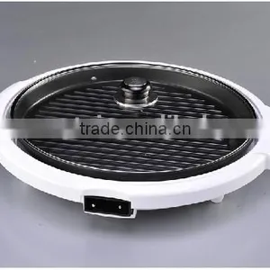 Electric Pan Pizza Non-stick Electric Skillets Aluminum Griddle thumbnail-2