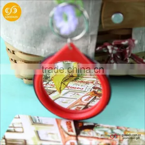 Customized Promotional Keychain Makeup Mirror With Small Size thumbnail-2