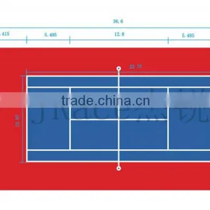High Wearing Resistance Tennis Court Sports Floor thumbnail-3