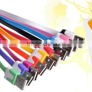 For IPhone USB Cable 100% Original Charger Cable Noodle Design,For Mobile Phone thumbnail-2