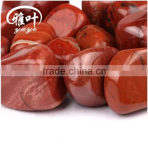 Natural Semi Precious Red Jasper 20-25mm Tumbled Stone Supplier's Choice thumbnail-2
