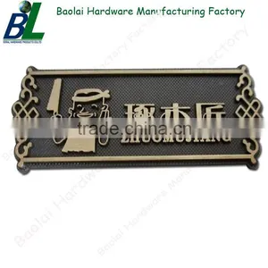 Ancient Bike Nameplate in Zinc Alloy thumbnail-1