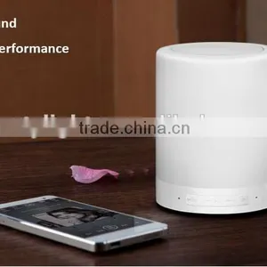 2016 Mini Best Selling Bluetooth Water Dancing 2.0 Speaker With LED Touch Table Lamp thumbnail-2