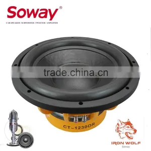 Cometa CT-1230OR 12inch 2000W Orange Subwoofer/powered Speaker for Car/speaker Subwoofer 1000w Car thumbnail-1