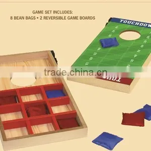 2 in 1 Toss Game With Sand Bag TIC TAC TOE Toss Game for Kids Outdoor Play Supplier's Choice thumbnail-1