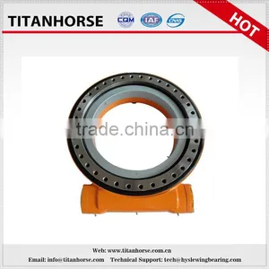Titanhorse 12 Inch Single Axis Slewing Drive(gear Reducer) With Motor/encoder/ Limit Switch thumbnail-1