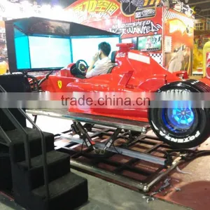Coin Operated Racing Motor Simulator 4d Arcade Racing Car Game Machines for Children Sale Quality Choice thumbnail-6