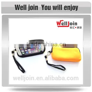 New Neoprene Phone Bag With Mobile Phone Support thumbnail-1