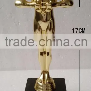 Gift Oscar,oscar Trophy, Plastic Trophy, Plastic Oscar With Marble Base thumbnail-2