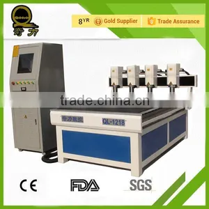QL-1218 High Quality Price Good Independent Multi Spindle Aluminium Profile Cnc Machine for Sale thumbnail-2