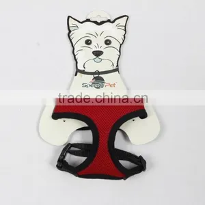 Speedy Pet Brand Breathable Light Dog Harness Red/black Pet Harness S Size thumbnail-4