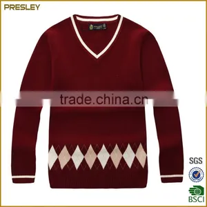 Presley Oem Long Sleeve Sweater Cardigan Children Plain Knited Sweater School Cardigan Sweater Cardigan thumbnail-4