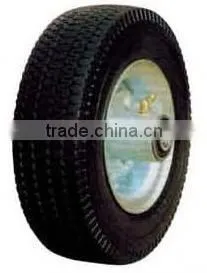 PU-1004 8"X 2.50-4 SUPER Quality Cheaper Price ANY Colour Europe Panama Market PU Wheels thumbnail-1