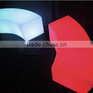 Commercial Led Circled Glowing Light Chair Led Furniture Led Table Led Chair General Use and No Folded Led Chair thumbnail-6