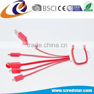 95% Customer Repeat Order 5 in 1 LED Light USB Cable For Charging thumbnail-2