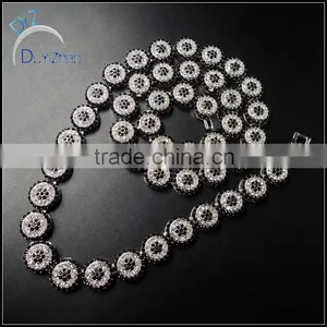 High Quality Hip Hop Heavy Diamond Necklace, Hip Hop Mens Necklace thumbnail-1