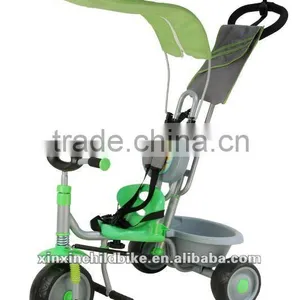 Children Tricycle,Foot,Push Rod,Awning thumbnail-1