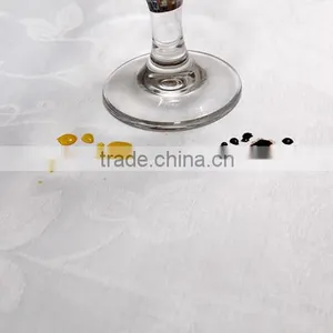 NEW DESIGN Jacquard Table Cover /white Table Cloth /table Cloth Wedding thumbnail-6