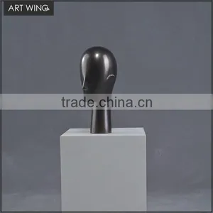 Black Male Egg Head Mannequins Hat Display for Sale thumbnail-4