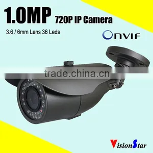 IR Outdoor Security Bullet Waterproof 3.6mm Board Lens 720P 1.0MP CCTV Network IP Camera thumbnail-1