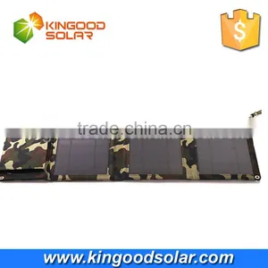High Quality Solar Panels in Foldable Design Mobile Phone Power Bank Charger thumbnail-1